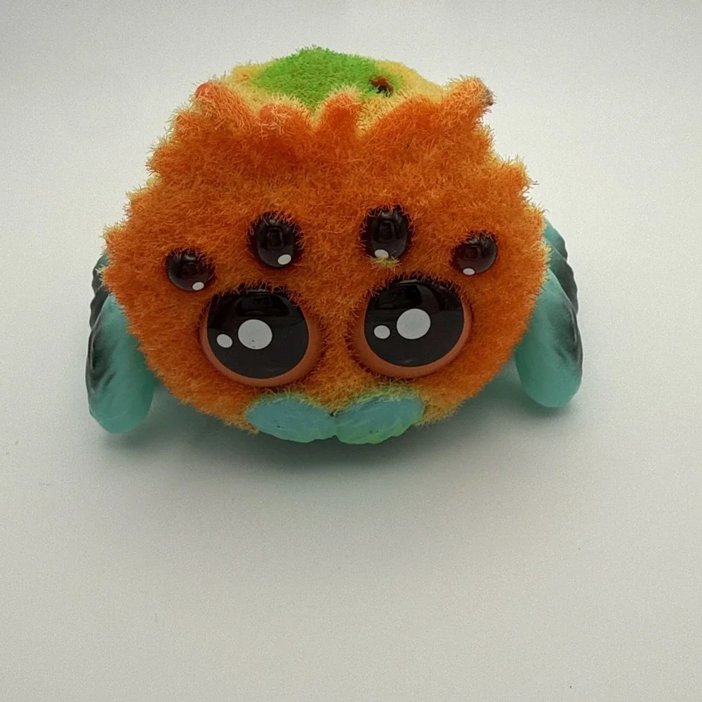 Yellies Flufferpuff & Toofy Spooder Jumping Spider Sound Activated Motion‎ WORKS